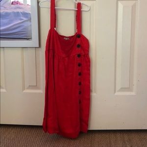 Never worn red dress